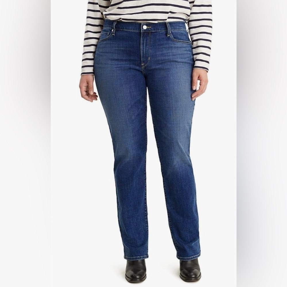 Levi's Indigo Straight Leg Jeans
